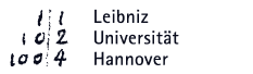 Leibniz University logo